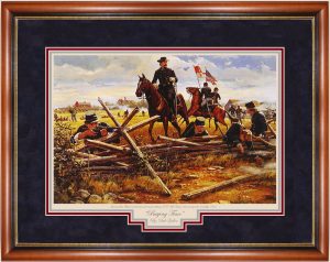 Buying Time - Oak Framed Print
