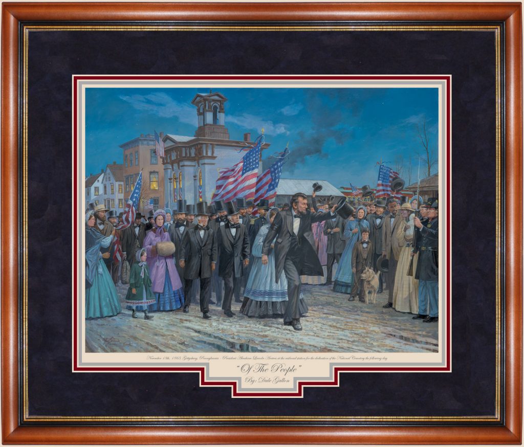 Of The People - Oak Framed Limited Edition Print