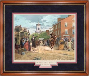 Rebels are in Cashtown - Oak Framed Limited Edition Print