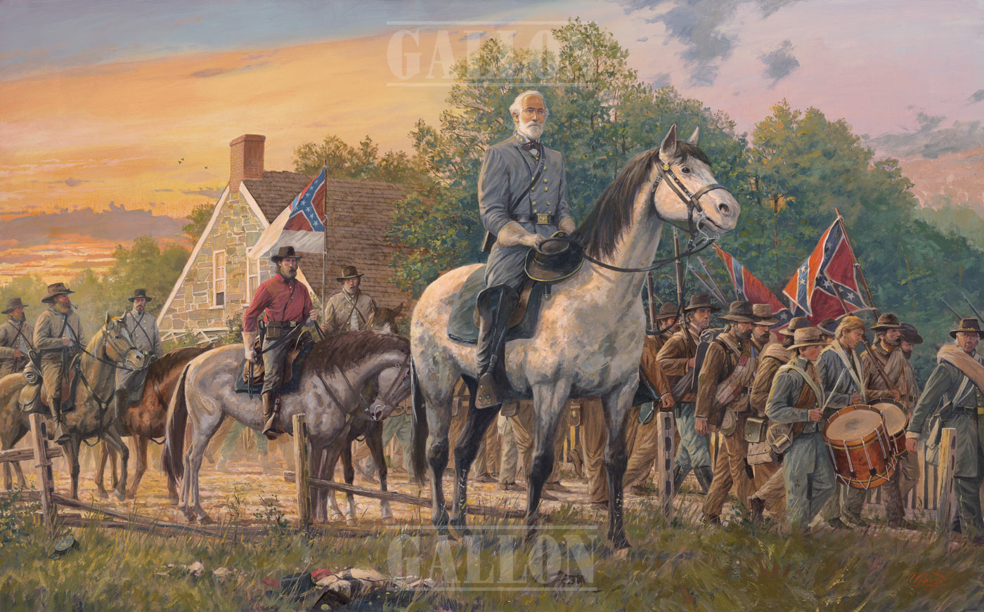 General Robert E. Lee Print | Gallon Historical Art - Official Website