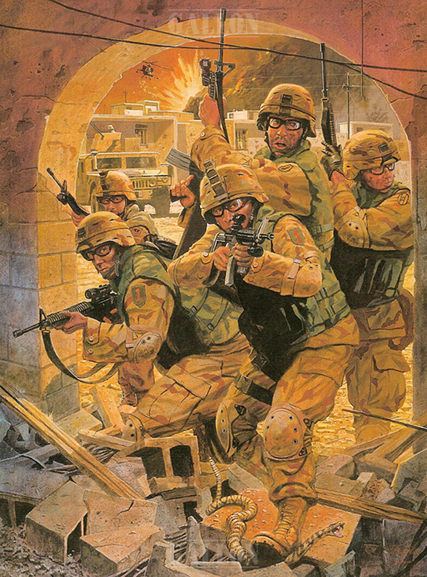 Operation Iraqi Freedom | Gallon Historical Art - Official Website