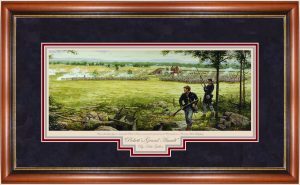 Pickett's Grand Assault - Oak Framed Limited Edition Print