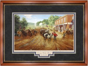Serious Work Ahead - Oak Framed Limited Edition Print