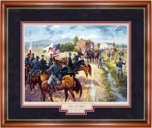 Time to Fight - Oak Framed Limited Edition Print