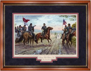 Heavy Task Before Us - Oak Framed Limited Edition Print