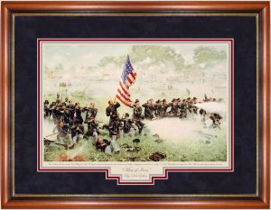 Men of Iron - Oak Framed Limited Edition Print