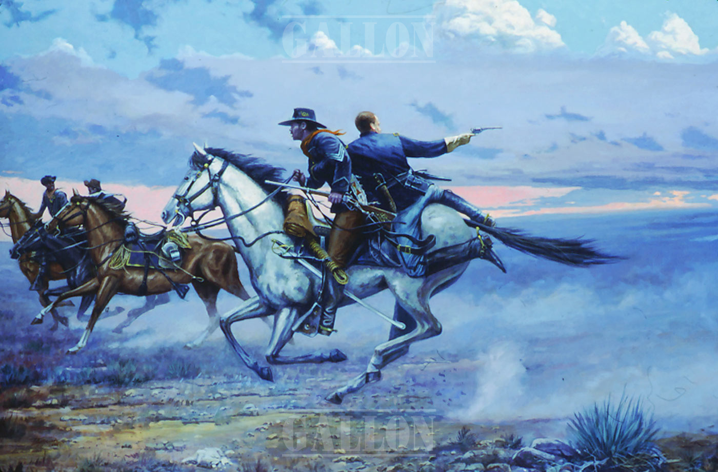 Saving Lieutenant's Hair - Limited Edition Print
