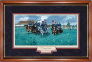 Coming Rain - Oak Framed Limited Edition Print