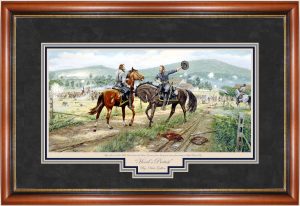 Hood's Protest - Oak Framed Limited Edition Print