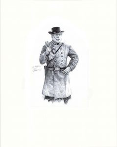 Unframed Lee Pencil Sketch
