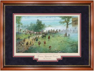 Farmers Against The Crown Oak Framed Limited Edition Print